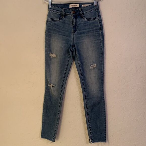 PACSUN High Rise Jeggings Size 24 - Picture 1 of 10